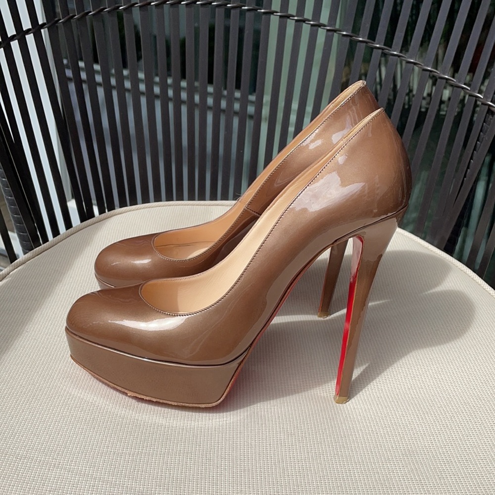 Bronze Louboutin Pumps - Picture 7 of 13